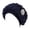 Z4-Navy, variant on Headwraps for Black Women! Yigetop Fashion Women Beading Braid Hat Muslim Ruffle Cancer Wrap Cap Sleep Caps Satin Lined Hair Bonnets Turbans for Women Navy One Size