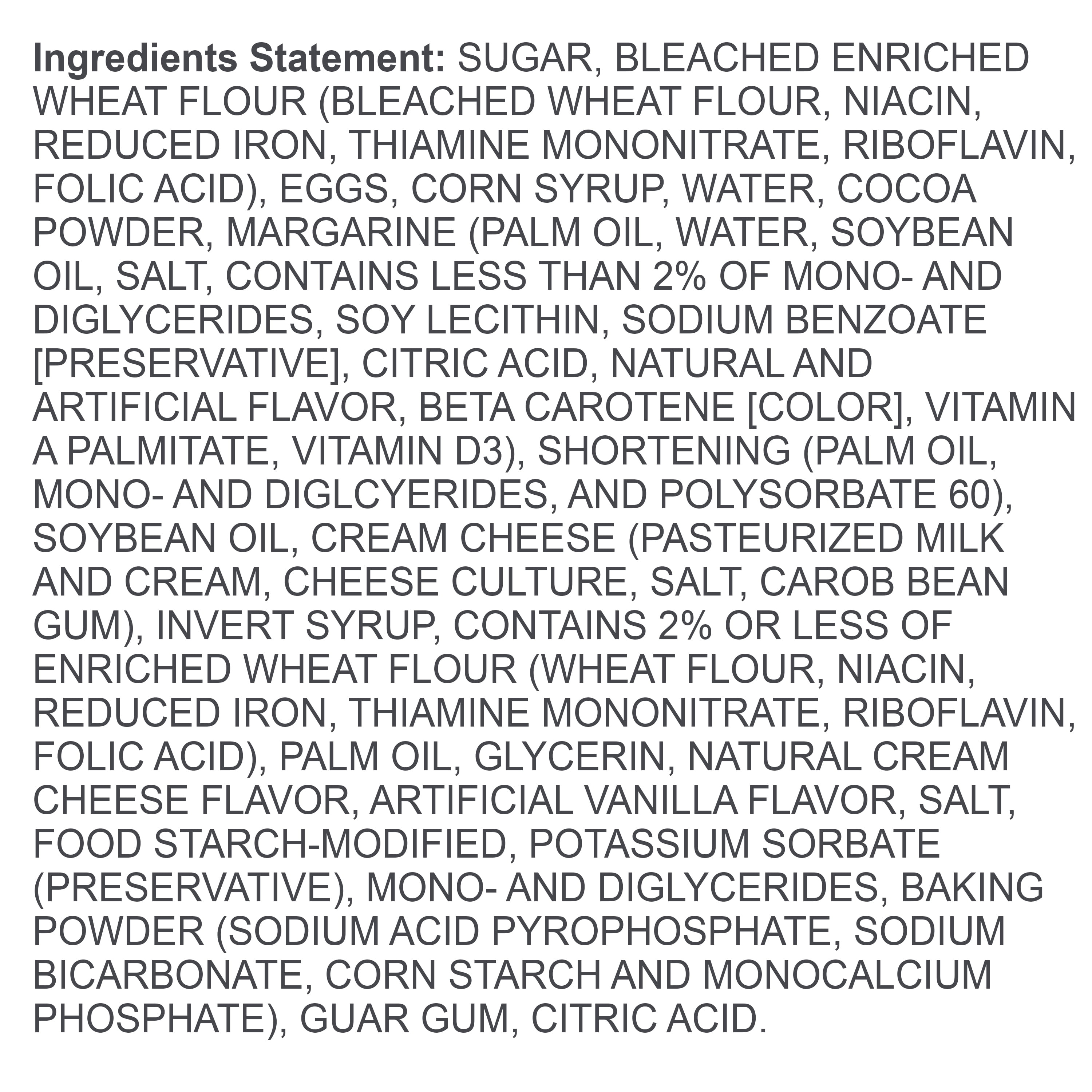 Freshness Guaranteed Cream Cheese Brownies, 13 oz, 4 Count