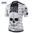 thumbnail image 3 of Camiseta de ciclismo KEMALOCE, exclusiva camiseta de equipo profesional juvenil con calavera roja, ropa deportiva retro novedosa, camisetas de ciclismo importadas de China para hombres, 3 of 5