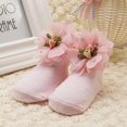 thumbnail image 2 of Kids Girls Ankle Socks Lace Big Floral Comfortable Cotton Socks Princess Socks,1 Pair, 2 of 4