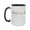Black, variant on "Wake. Sip. Smile." 15oz Cheerful Ceramic Mug - Lively & Functional Drinkware for Home & Office