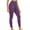 Dark Purple, variant on wirarpa Women's High Waisted Gym Leggings Ladies Soft Yoga Pants 25" Workout Running Sports Leggings for Women