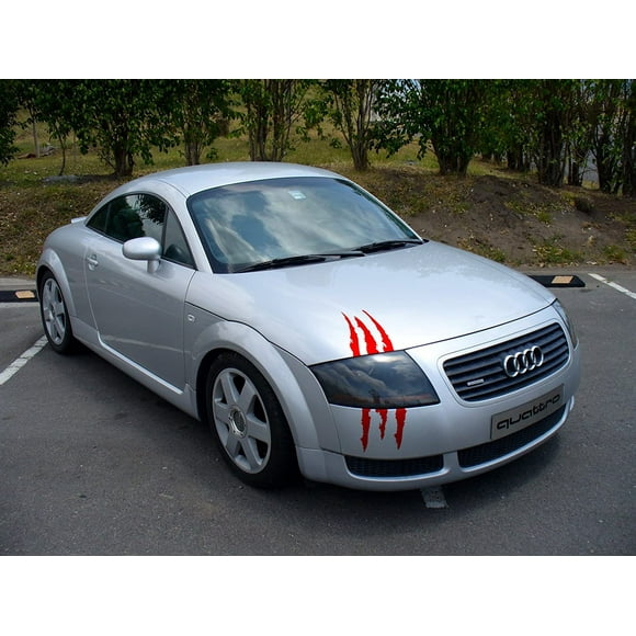 ViaVinyl Claw Marks Headlight Decal Available in Twelve Colors!. Genuine Brand Vinyl Sticker/Decal for Sports Cars