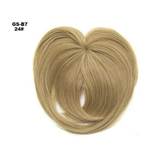 Xihbxyly Postizo con Clip, Volumen Instantáneo, Mezcla Perfecta para Cabello Fino, Peluca Sintética de Fibra Resistente Al Calor, Solución Rápida para La Caída Del Cabello, Uso Diario para Mujeres, D