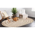 thumbnail image 1 of ECARPET Jute Style Area Rug for Bedroom, Living Room, Dining Room Manon Collection, 1 of 9