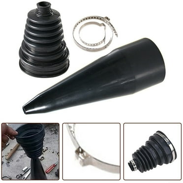 Aceovo Universal Stretchy CV Drive Shaft Boot Kit No Dismantling with Cone for Car Van