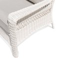 thumbnail image 3 of Patio Swivel Rocking Chairs Set of 2 Swivel Glider Rockers Outdoor Hand-woven Ratten All-Weather Furniture with Coffee Table,White Frame, 3 of 7