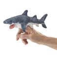 thumbnail image 1 of Finger Pupper - Folkmanis - Mini Requin Nouveaux Jouets Poupée en Peluche Douce 2777, 1 of 3