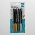 thumbnail image 3 of Marcador Pen+Gear Permanente Colores Metálicos 4 Piezas, 3 of 4