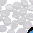 thumbnail image 3 of Glow Luminous Decor Gravel Cobble Crafts Dark Tank Pebbles Landscaping fluorescent Rocks for Path Aquarium Yard Garden Lawn - White, 3 of 8