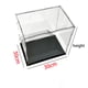 thumbnail image 3 of Vitrina de acrílico transparente para figuras, caja de almacenamiento con protección contra el polvo para juguetes, modelos de automóviles, arte, manualidades de bricolaje y almacenamiento y exhibició, 3 of 5