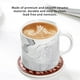 thumbnail image 3 of Kearding Marmoleado taza de café cuchara agua cerámica desayuno jugo té de la leche mango taza cocina regalo de negocios accesorios para beber Juegos de servir café y té Kearding HA080592-00, 3 of 6