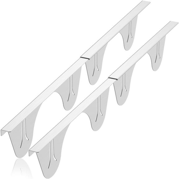 2 Pack Stove Gap Covers Kit Versatile Solid Stove Gap Fillers Set Easy to Install and Clean Stoves Oven Counter Guard for Kitchens Use