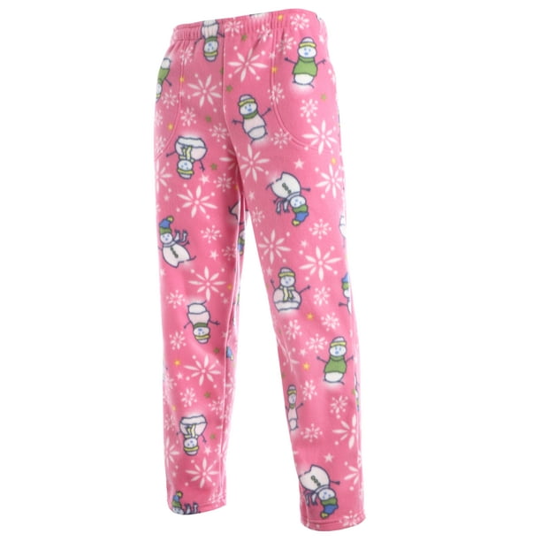 Ma Croix Ma Croix Mens Holiday Pattern Fuzzy Pajama Pants Fleece