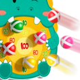 thumbnail image 2 of Pizarra de dardos con forma de dinosaurio Bennol de Outdoor Toys para niños de 3 a 6 años, 2 of 6