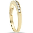 thumbnail image 2 of Pompeii 1/4ct 14K Yellow Gold Diamond Wedding Guard Stack Ring (G/H,I2), 2 of 6