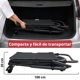 thumbnail image 4 of Carriola Plegable para Mascotas Ruedas  de Goma con Freno Manubrio Ajustable y Correas de Seguridad hasta 30 kg, 4 of 8