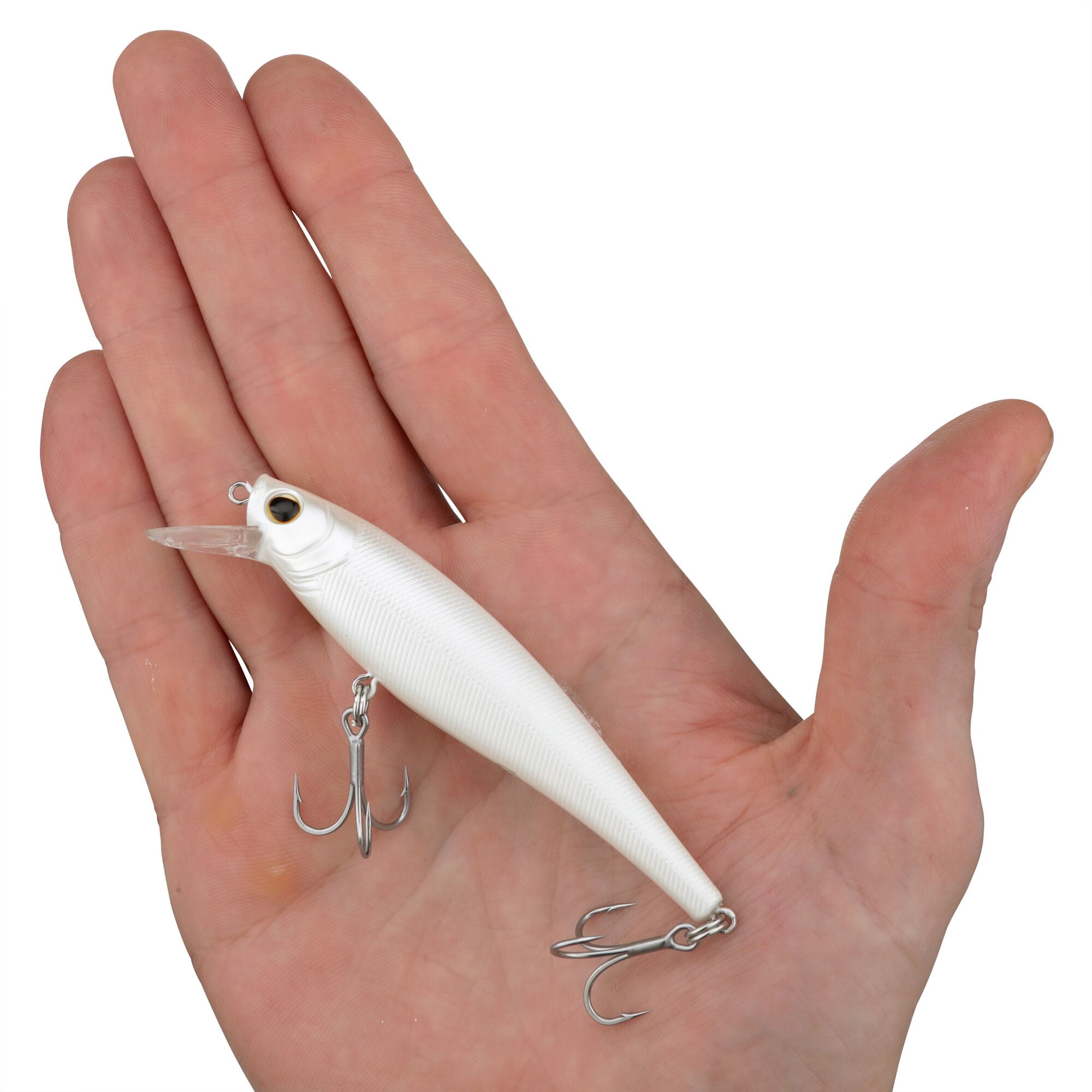 Berkley Cutter Saltwater, 3.5 in, Jerkbaits, Pearl White (1 Count)