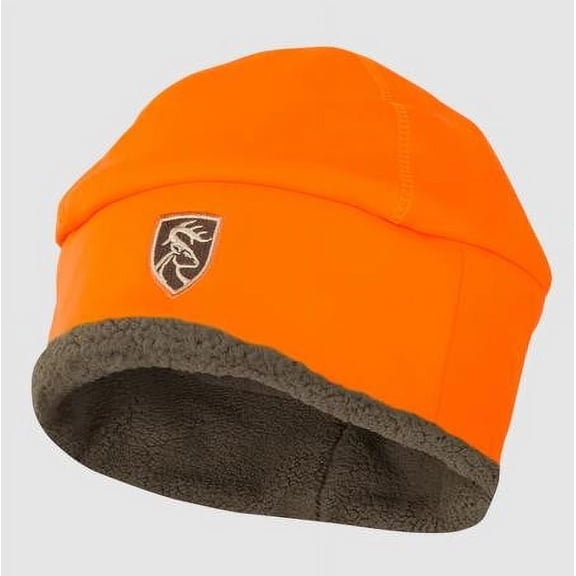 Drake Non-Typical Silencer Sherpa Fleece Beanie - Blaze Orange