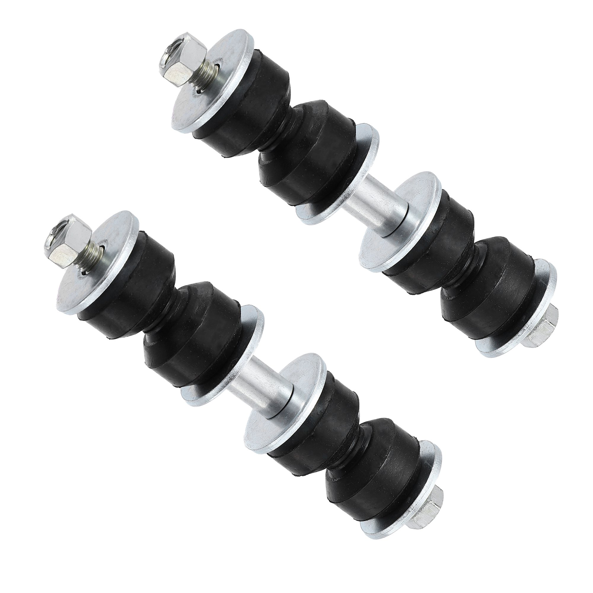 Kit De 2 Barres Stabilisatrices Avant Pour Chevrolet Silverado 1500 - Métal Poli