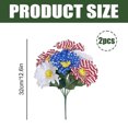 thumbnail image 3 of 4th Of July Flower Decorations, Red Blue White Cemetery Flower, Independence Day, Home Party Decor,Memorial Day GraveFlowers for Home Wedding Party Decor, 3 of 6