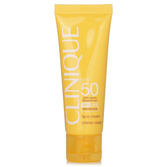 Crema facial solar SPF 50 Clinique UVA/UVB