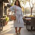 thumbnail image 3 of Women's Plus Size Light Weight Knit Dress, 3 of 5