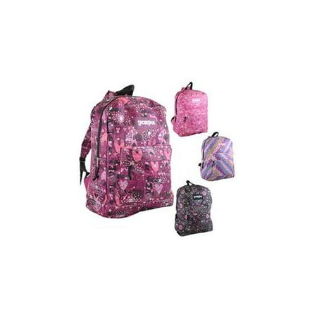 DDI 1392621 Glitter 16. 5 inch Backpacks Case Of 24
