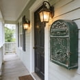 thumbnail image 3 of Bigfortune Mailboxes for Homes Wall Mount Mailbox for Outdoor,Vintage Lockable Mailboxes for House, Porch,Front Door and Indoor Use,Perfect for Letters & Small Mail, 3 of 9