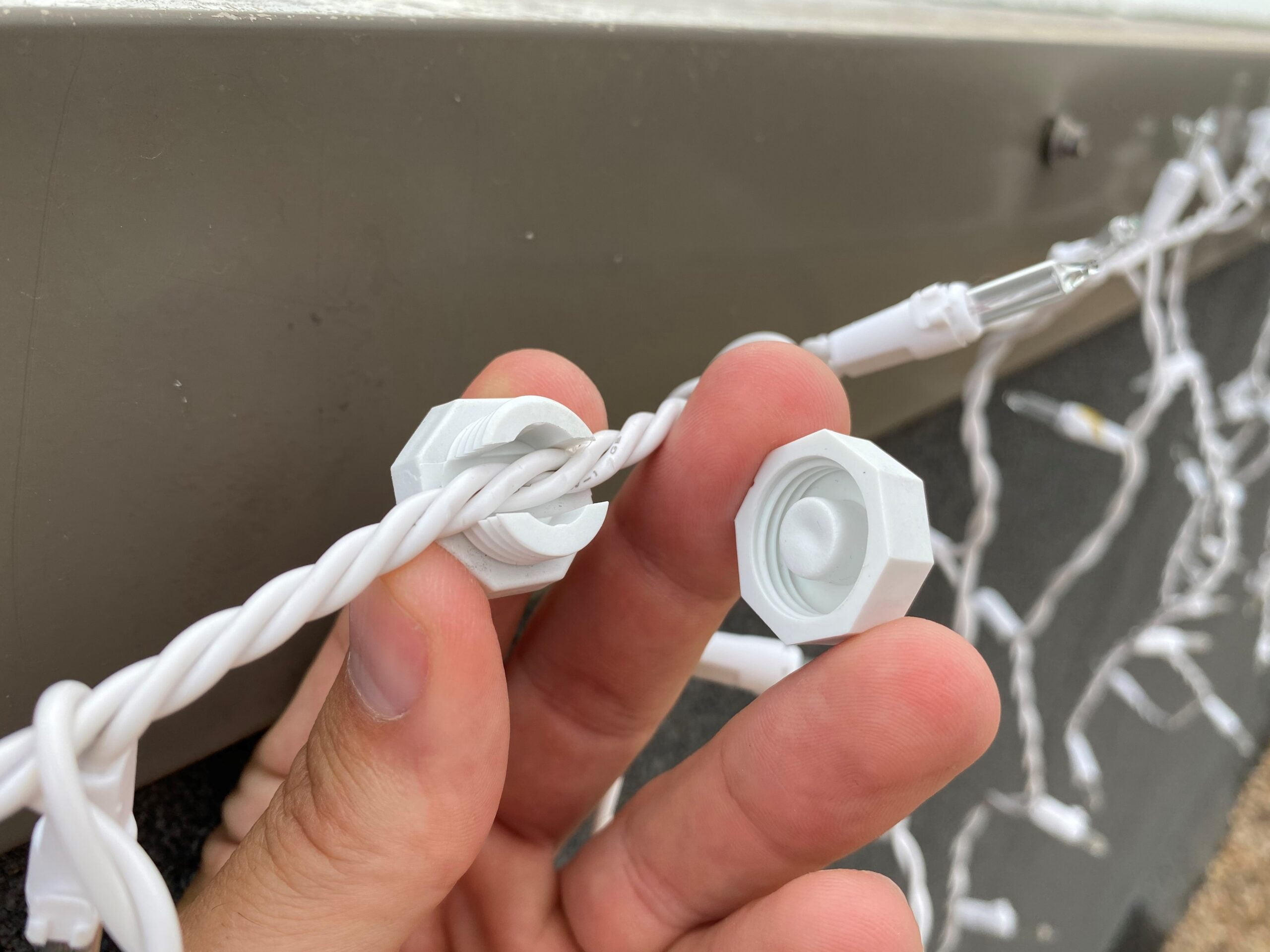 Magnetic Wire Clamps - 20 Pcs, White (Color)