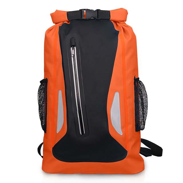 Amdohai Outdoor Waterproof Dry Bag 25L Reflective Dry Sack Roll Dry Sack Lightweight Camping Gear Bag Mountaineering Bag Sport Backpack Women Men For Camping Hiking Cycling Sport Bag