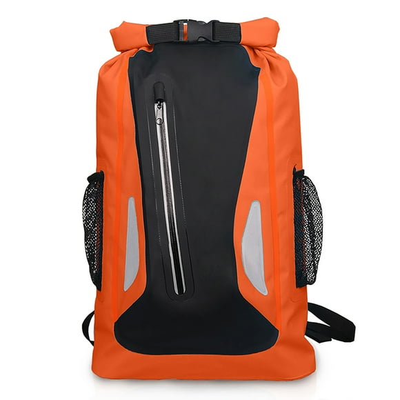 Amdohai Outdoor Waterproof Dry Bag 25L Reflective Dry Sack Roll Dry Sack Lightweight Camping Gear Bag Mountaineering Bag Sport Backpack Women Men For Camping Hiking Cycling Sport Bag