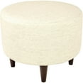 thumbnail image 4 of MJL Furniture Designs Sophia Belfast Round Upholstered Ottoman Charcoal, 4 of 5