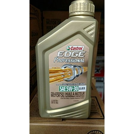Castrol Edge Professional Full Synthetic Motor Oil 5W-30, 6 qt