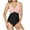 Pink, variant on Amzcrzy Women's One Piece Swimsuits Solid Color Tummy Control Ruched Swimwear Cutout High Waisted Bathing Suit Wrap Tie Back 1 Piece Swimsuit Pink S