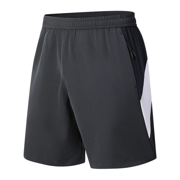 Men's Workout Running Shorts Lightweight Breathable Workout Shorts for Sports Gym Basketball Hiking with Pockets