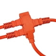 thumbnail image 4 of Extensión Eléctrica Uso Rudo 3 Metros Reforzada Color Naranja, 4 of 5