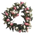 thumbnail image 4 of Guirnalda de flores artificiales en forma de corazón de Worallymy guirnalda de rosas de simulación decoración Floral falsa para el hogar y la boda Worallymy JD735806113, 4 of 7