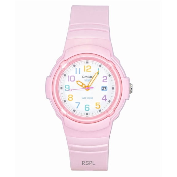 Casio Analog Bio-Based Resin Strap White Dial Quartz LX-800H-4AV 100M Women's Watch