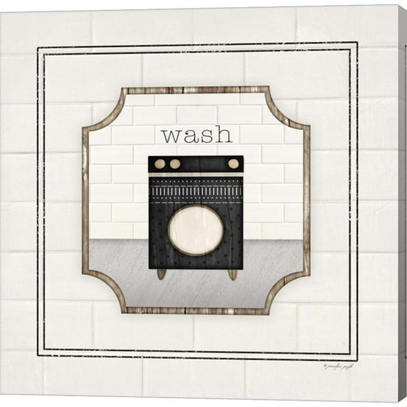 Great Art Now Wash by Jennifer Pugh, Canvas Wall Art, 12W x 12H