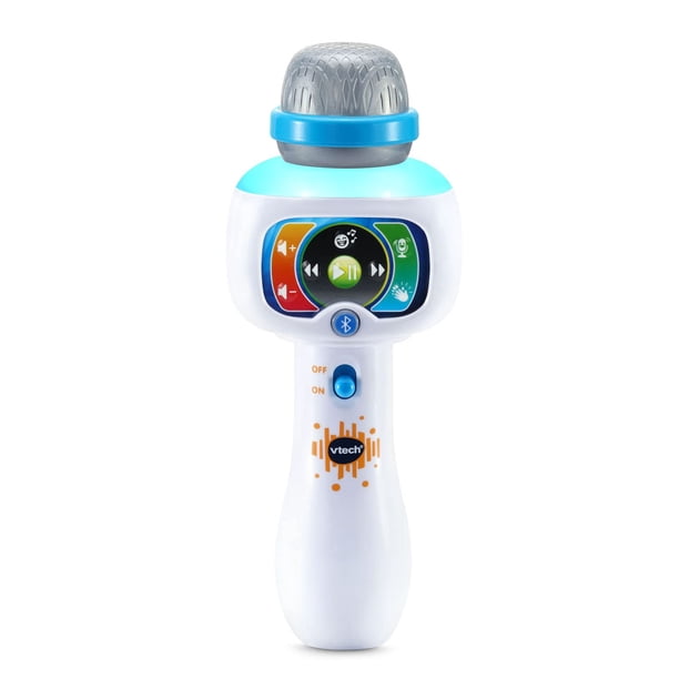 Micrófono Bluetooth para karaoke VTech Sing It Out, blanco