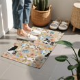 thumbnail image 4 of Corgi Dog and Flower Florals Door Rugs,Washable Non Slip Door Mats Indoor,Decorative Door Mats,Entry Mat Indoor for Entrance,Bedroom,Kitchen,Bathroom,16"x24", 4 of 6