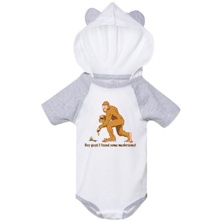 

Inktastic Hey Guys! Mushrooms! Gift Baby Boy or Baby Girl Bodysuit