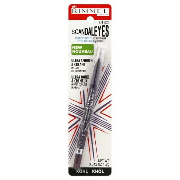 Rimmel Scandaleyes Waterproof Kohl Kajal Eyeliner, Purple