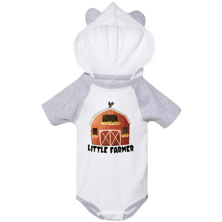 

Inktastic Little Farmer- Barn Gift Baby Boy or Baby Girl Bodysuit