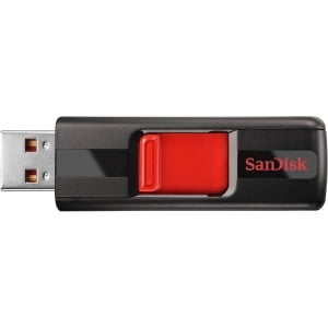 32GB CRUZER FLASH DRIVE USB 2.0 3X5 INCHES RETAIL PACK NO