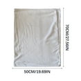 thumbnail image 2 of 100Fens 50*70CM Throw Blanket For Couch, Fuzzy Soft Cozy Blanket – Lightweight, Soft, Plush, Warm, Cozy – For Bed, Sofa, Camping, Travel, 2 of 3