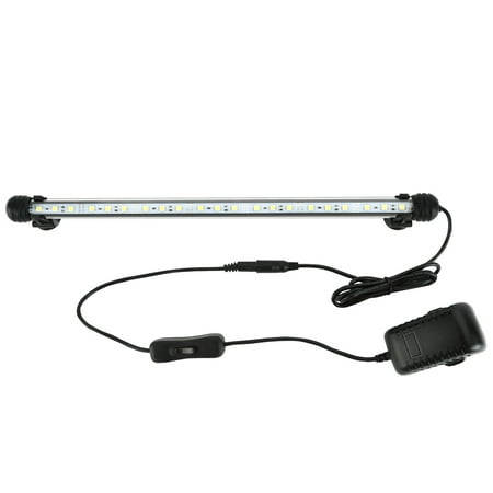 Glass Aquarium Light Strip - TKOOFN 39cm LED Aquarium Light for Fish Tank,21 LED Underwater Submersible Light Bar Lamp Strip