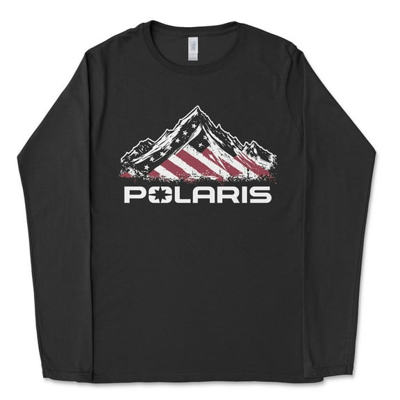 Polaris Patriotic Long Sleeve Tee Shirt