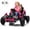 Pink, variant on MUKIDY 24V Kids Ride On Car with 550W×2 Powerful Motors, Parent Remote Control & 3 Speeds, Built-in Bluetooth Player, Battery-Powered Vehicle Toy Gift for Boys Girls 3+ Years Old, Red